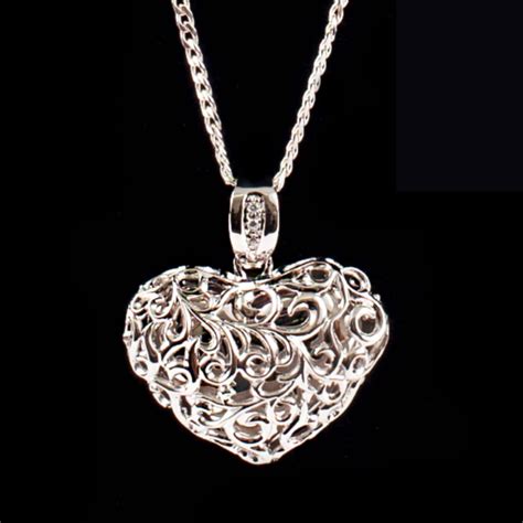 Myhwh 7 cherished divine charm heart pendant